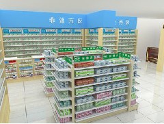 药店超市货架的作用