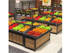 超市果蔬货架的安装步骤