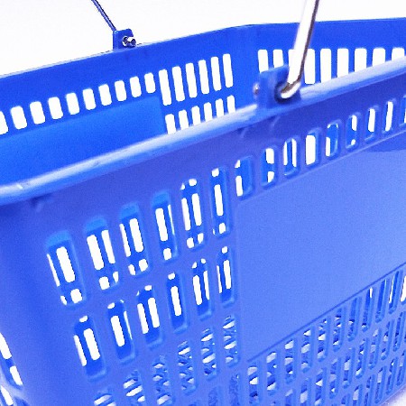塑料购物篮（蓝色）